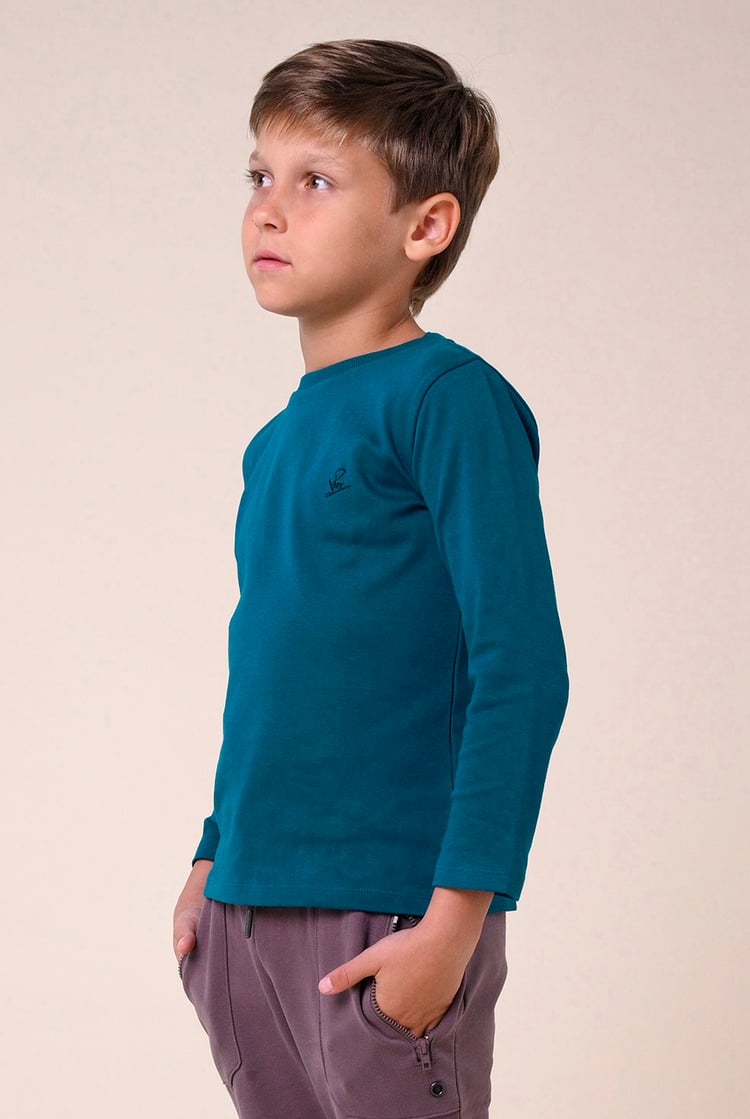 Boys Long Sleeve Plain T-Shirt ( 6yrs-11yrs)