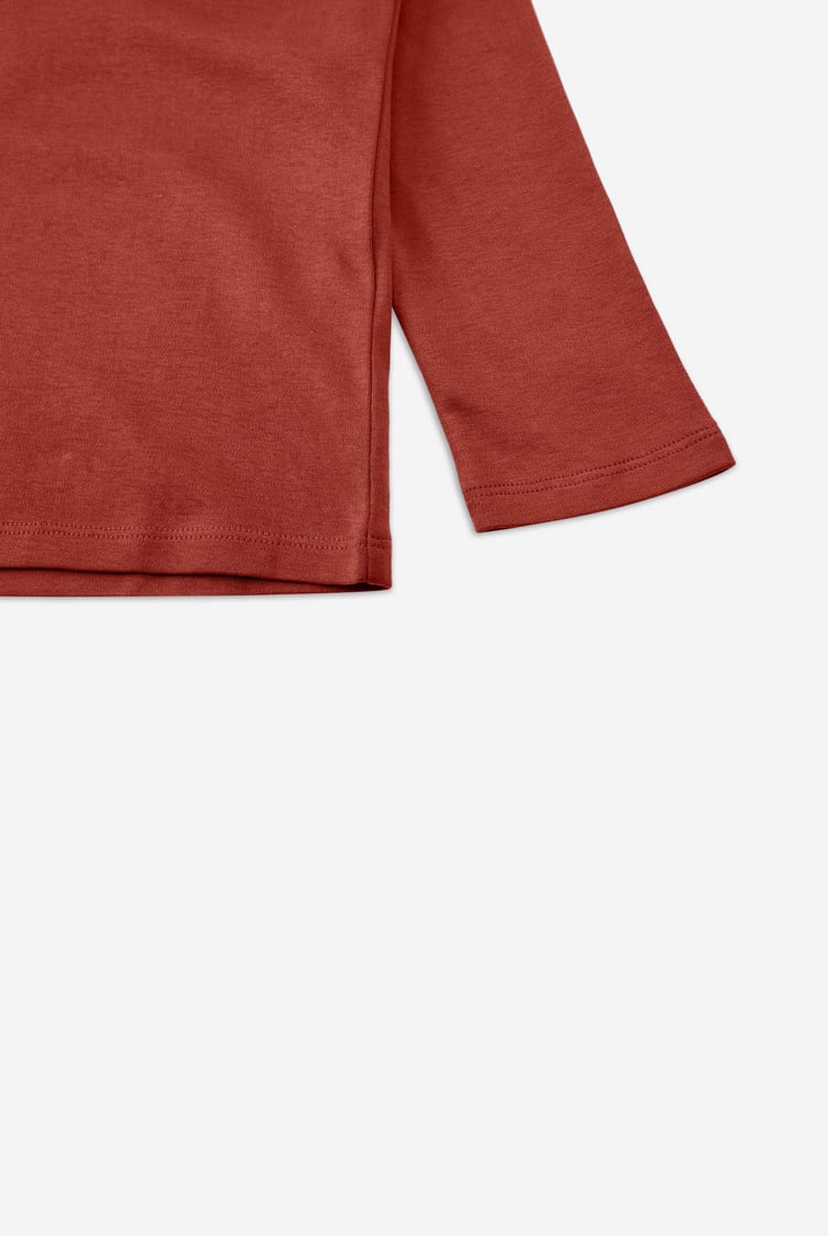 Boys Long Sleeve Plain T-Shirt ( 6yrs-11yrs)