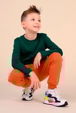 Boys Long Sleeve Plain T-Shirt ( 6yrs-11yrs)
