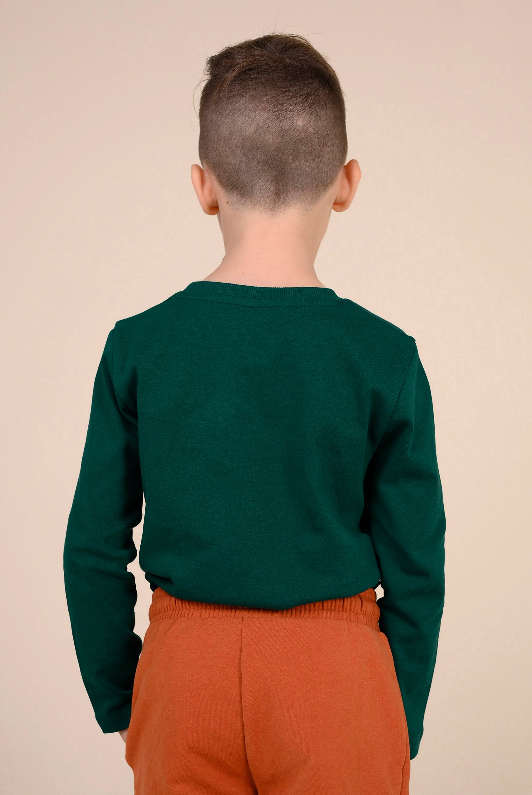 Boys Long Sleeve Plain T-Shirt ( 6yrs-11yrs)