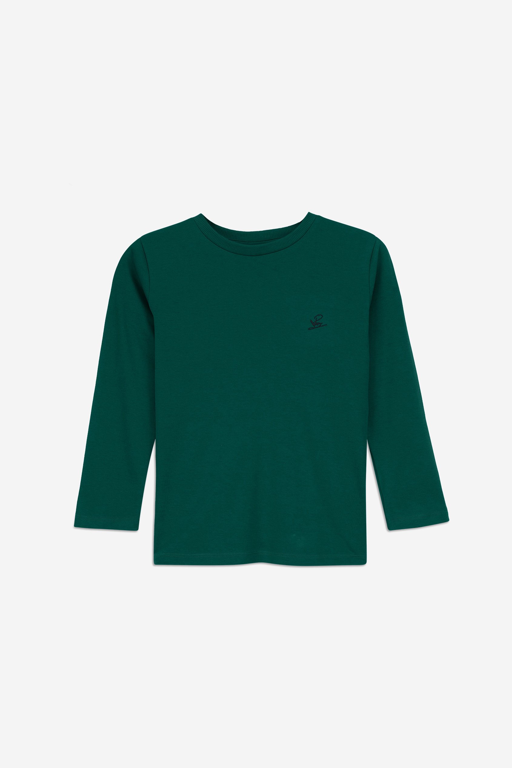 Boys Long Sleeve Plain T-Shirt ( 6yrs-11yrs)