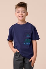 Boys Utility Pocket Detailed  T-Shirt ( 6yrs-11yrs)