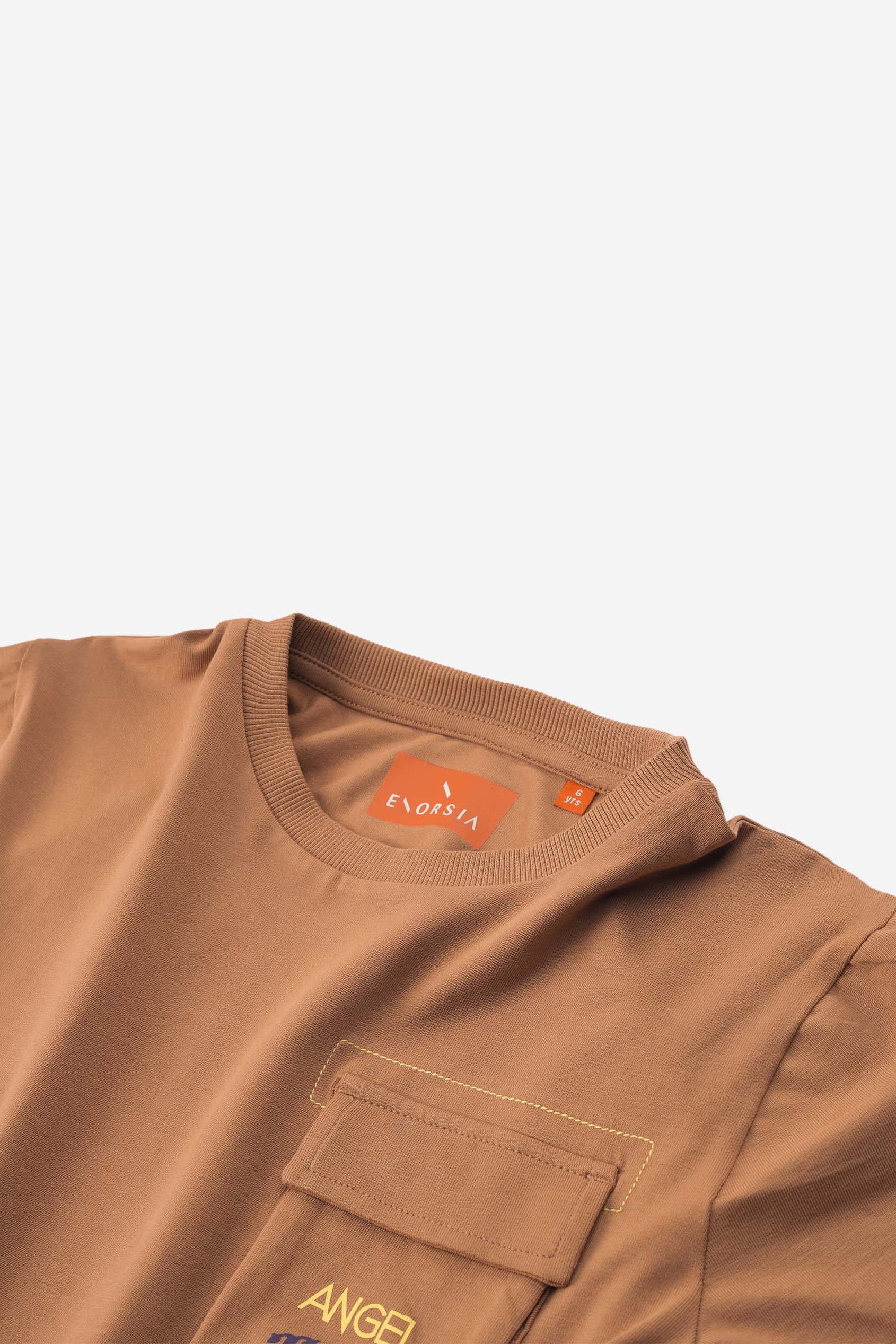 Boys Utility Pocket Detailed  T-Shirt ( 6yrs-11yrs)