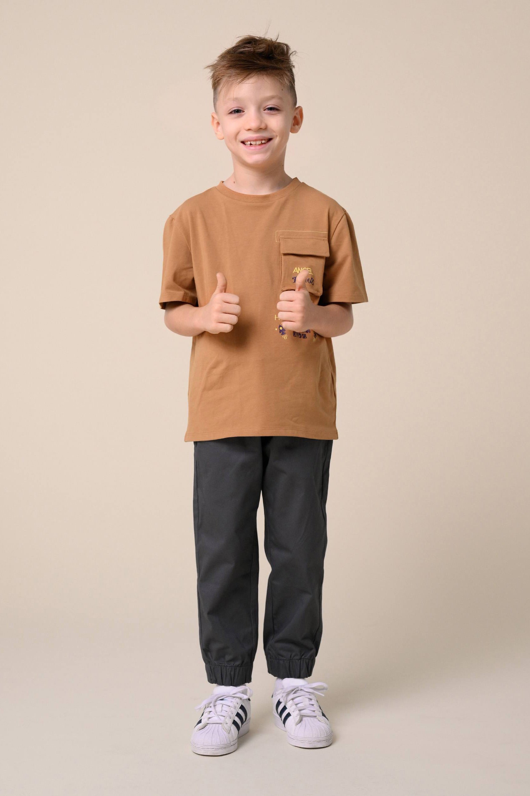 Boys Utility Pocket Detailed  T-Shirt ( 6yrs-11yrs)