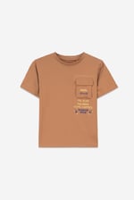 Boys Utility Pocket Detailed  T-Shirt ( 6yrs-11yrs)