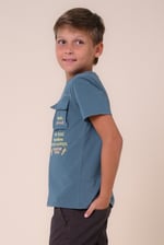 Boys Utility Pocket Detailed  T-Shirt ( 6yrs-11yrs)