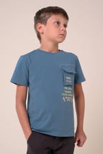 Boys Utility Pocket Detailed  T-Shirt ( 6yrs-11yrs)