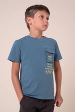 Boys Utility Pocket Detailed  T-Shirt ( 6yrs-11yrs)