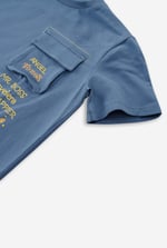 Boys Utility Pocket Detailed  T-Shirt ( 6yrs-11yrs)