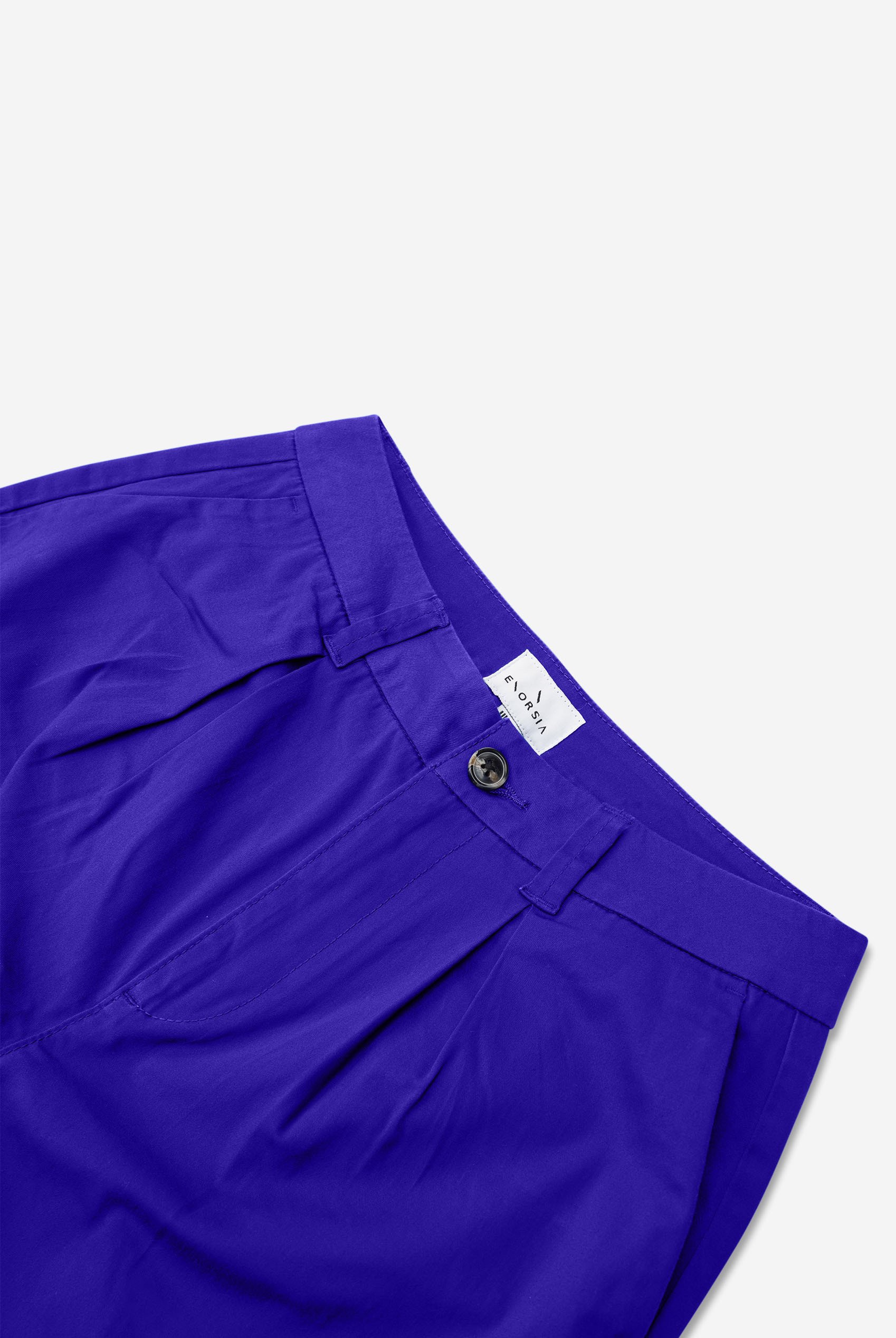 Womens Pleated Cropped Trouser