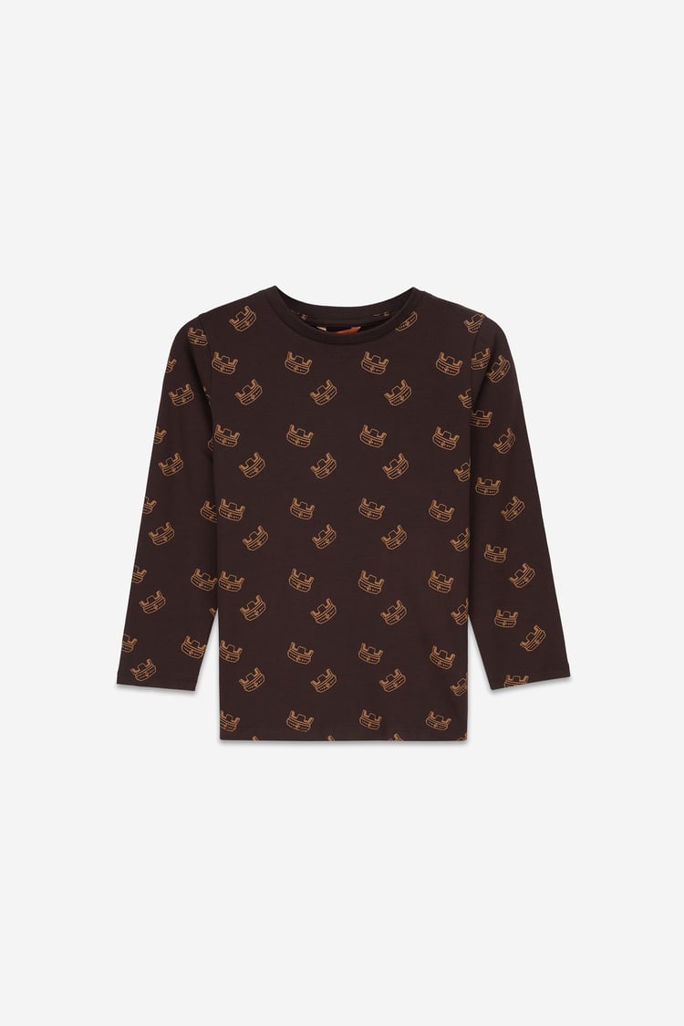 Boys Crown Printed T-shirt ( 12/18mths-7yrs)