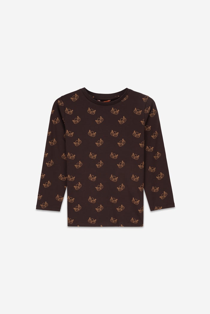 Boys Crown Printed T-shirt ( 12/18mths-7yrs)