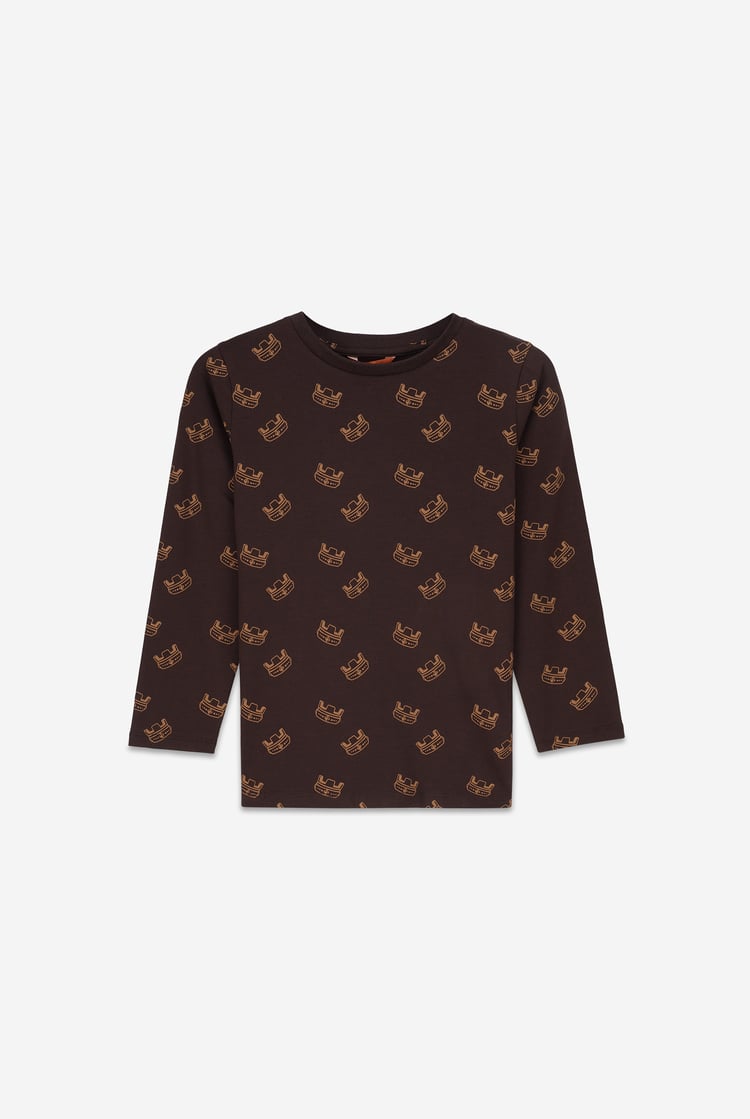 Boys Crown Printed T-shirt ( 12/18mths-7yrs)