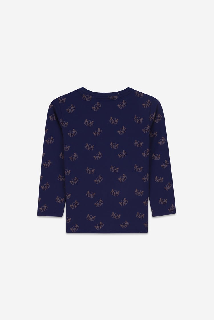 Boys Crown Printed T-shirt ( 12/18mths-7yrs)