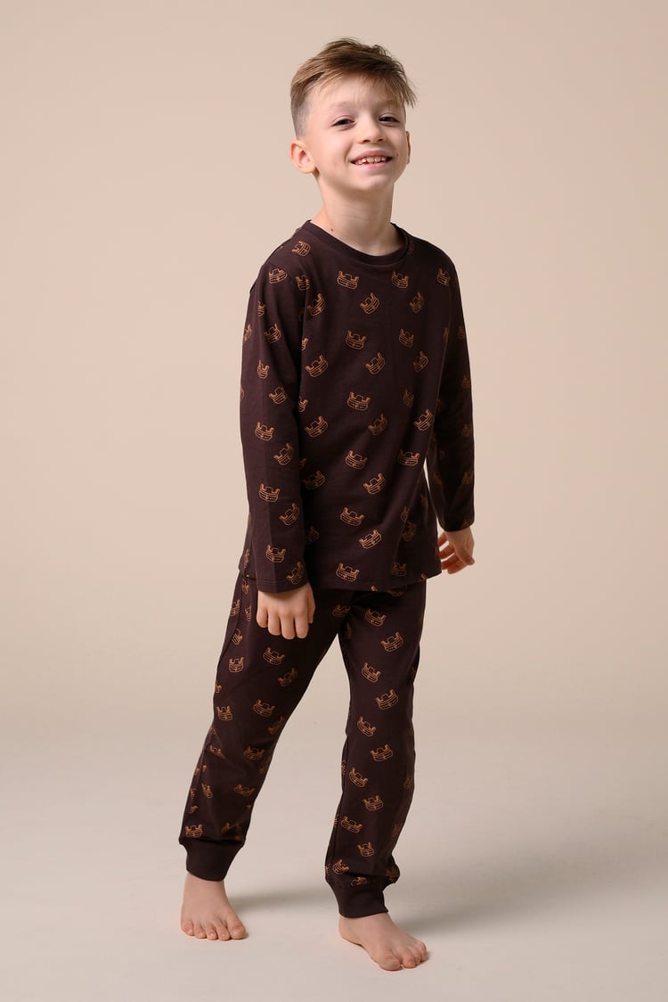 Boys Crown Printed T-shirt ( 12/18mths-7yrs)