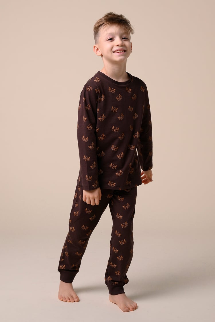 Boys Crown Printed T-shirt ( 12/18mths-7yrs)