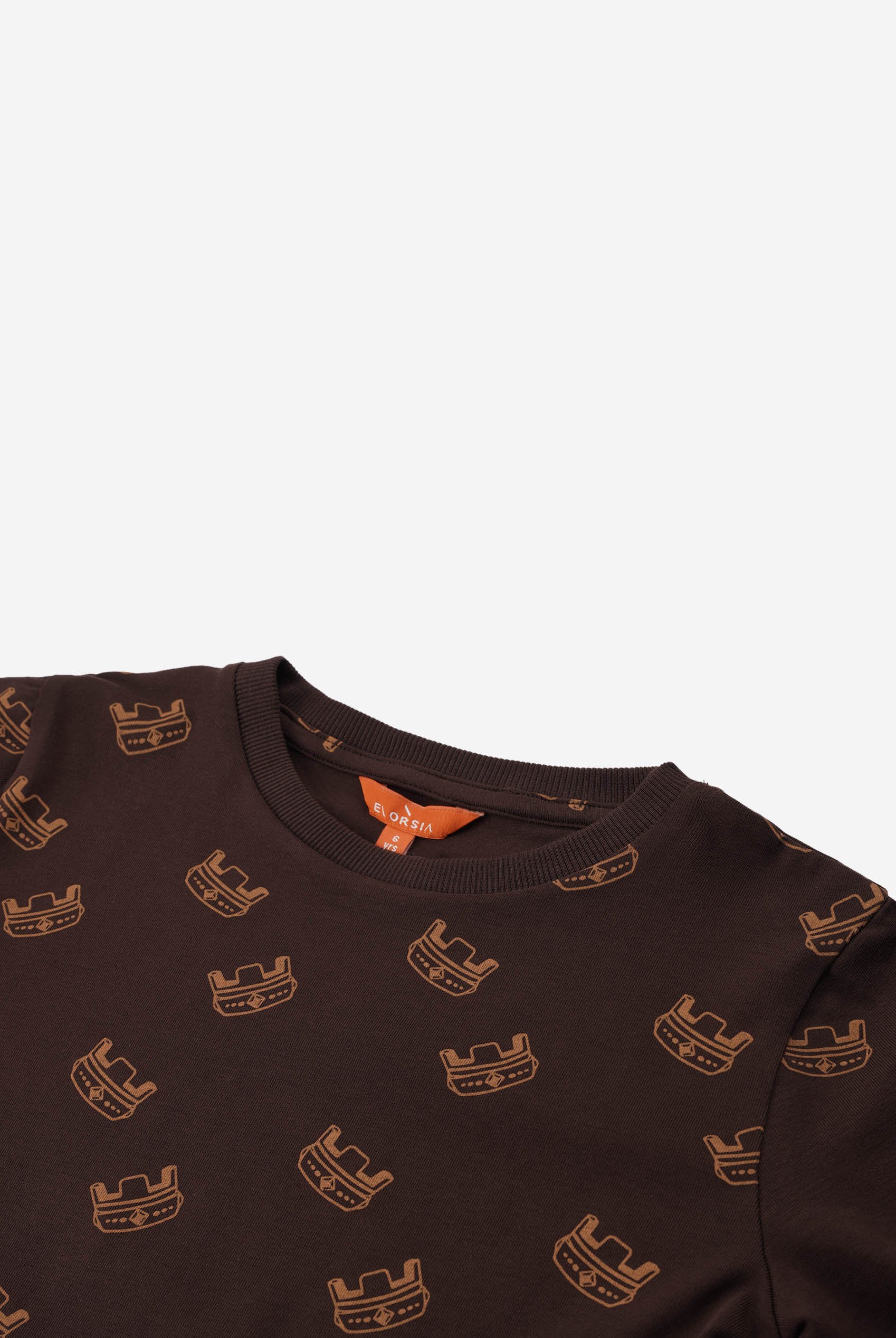 Boys Crown Printed T-shirt ( 12/18mths-7yrs)