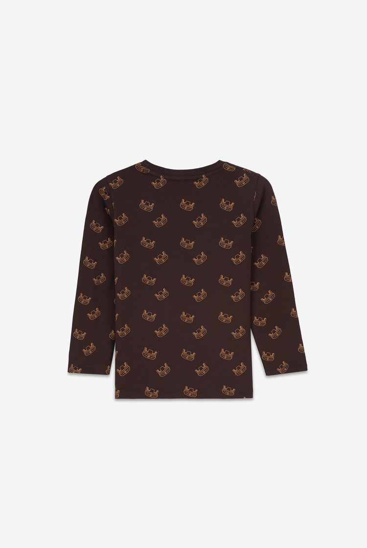 Boys Crown Printed T-shirt ( 12/18mths-7yrs)