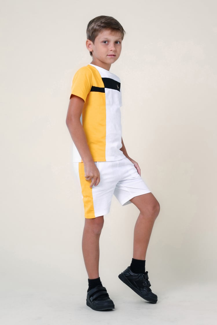 Boys Colour Block Shorts ( 3yrs-9yrs)