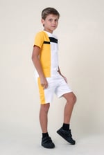 Boys Colour Block Shorts ( 3yrs-9yrs)