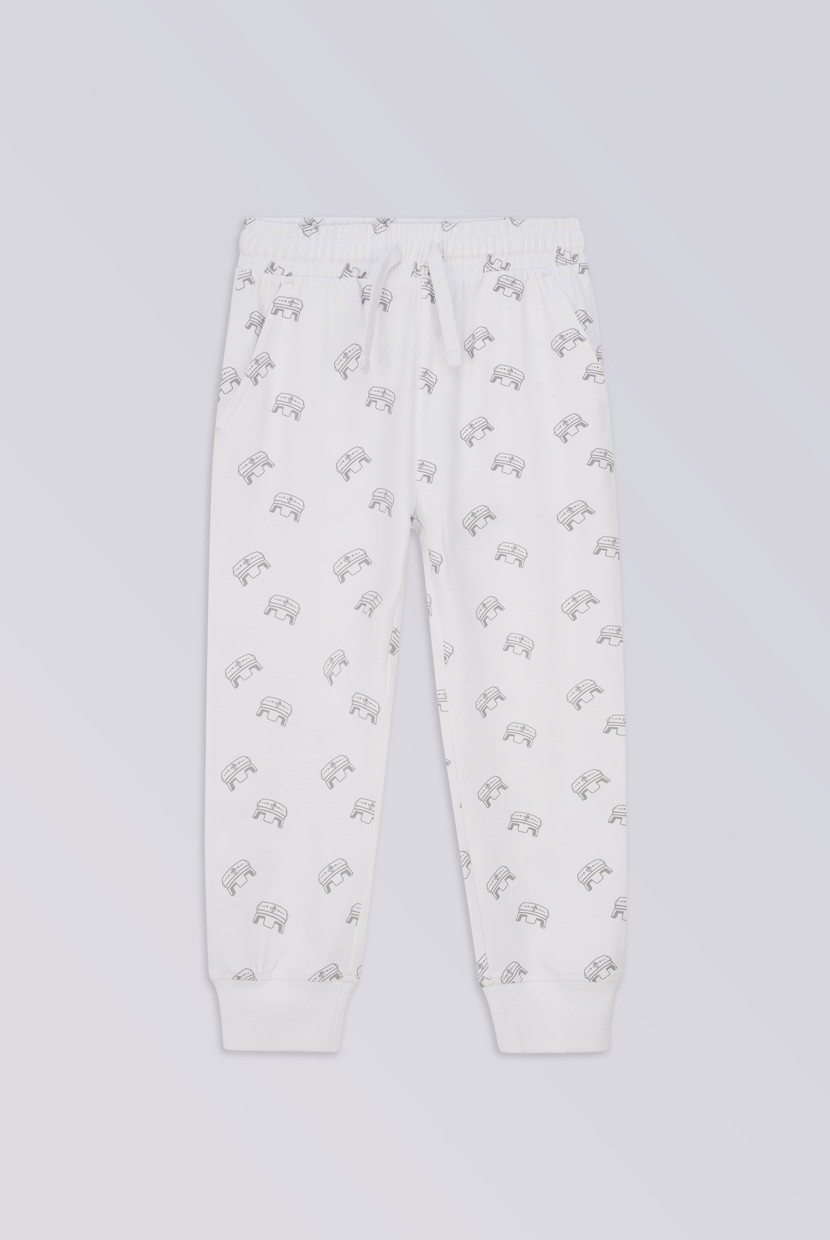 Boys Crown Print Jogger ( 12/18mths-7yrs)