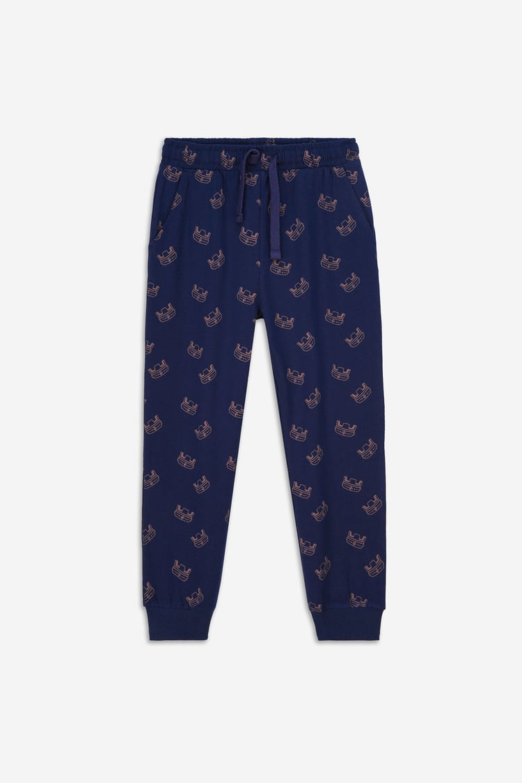Boys Crown Print Jogger ( 12/18mths-7yrs)