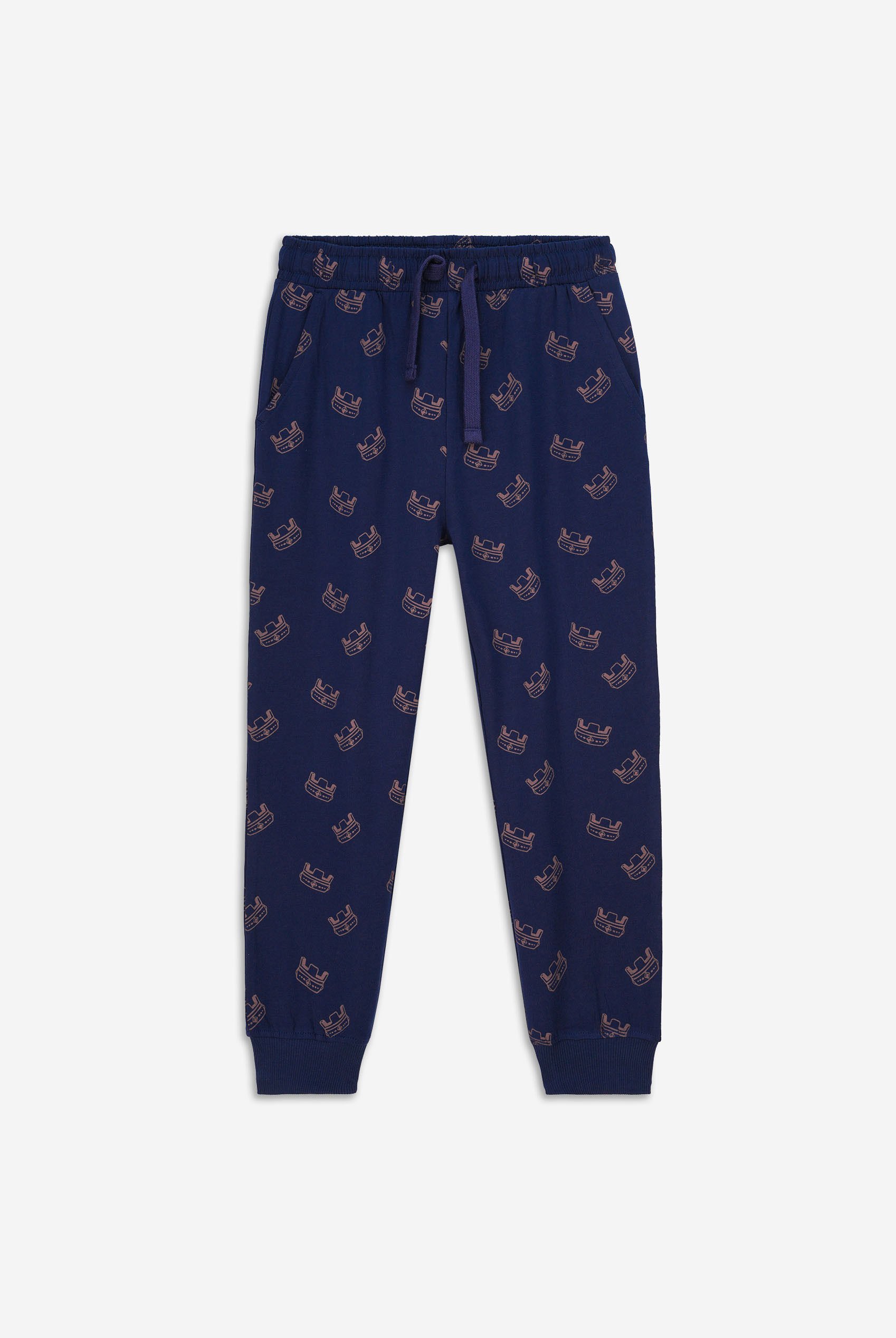 Boys Crown Print Jogger ( 12/18mths-7yrs)