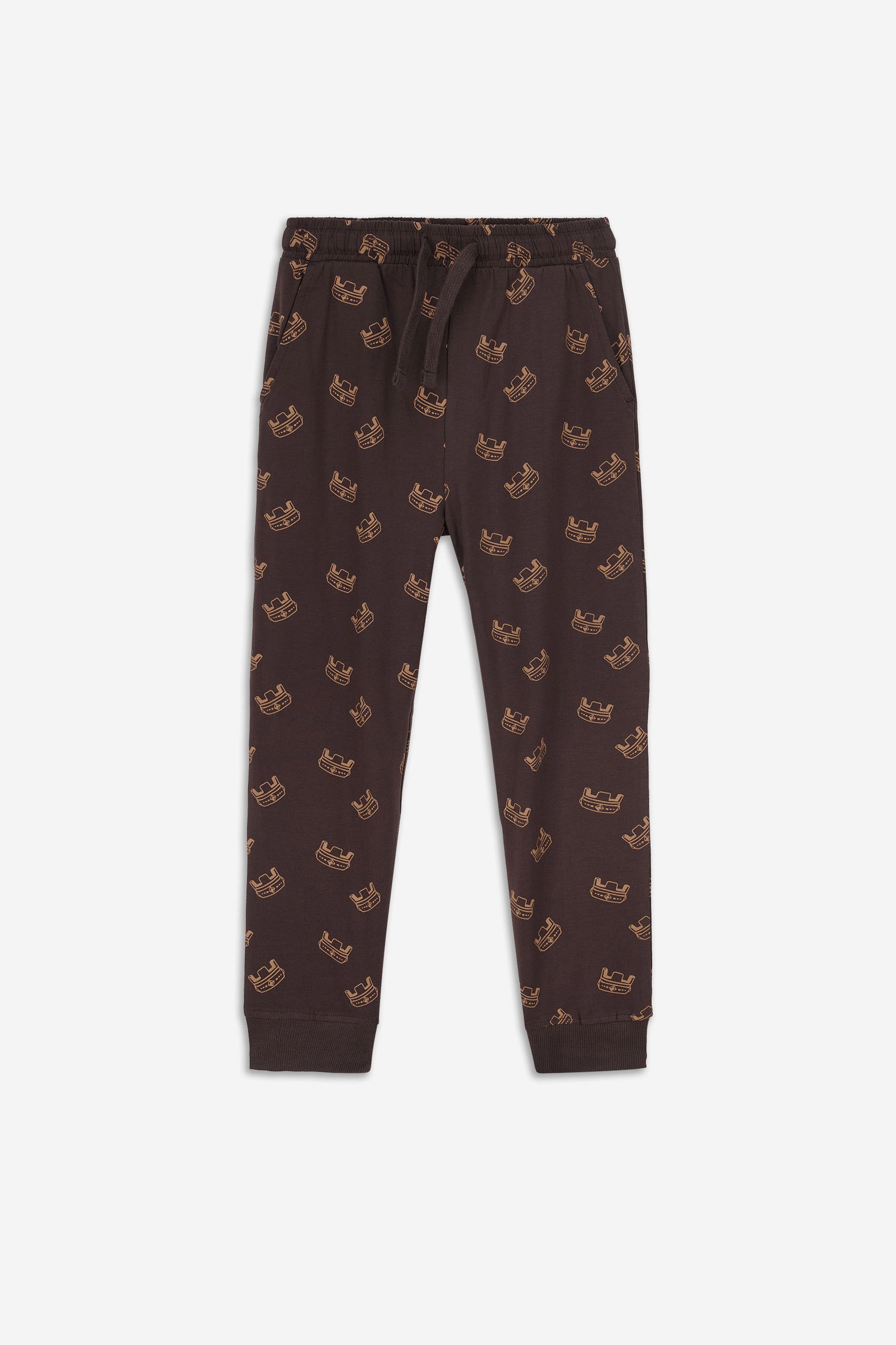 Boys Crown Print Jogger ( 12/18mths-7yrs)