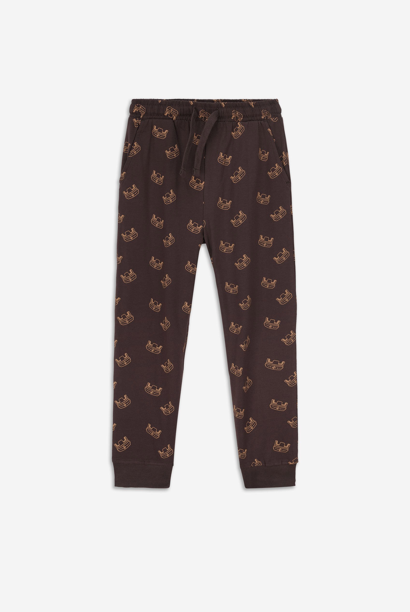Boys Crown Print Jogger ( 12/18mths-7yrs)