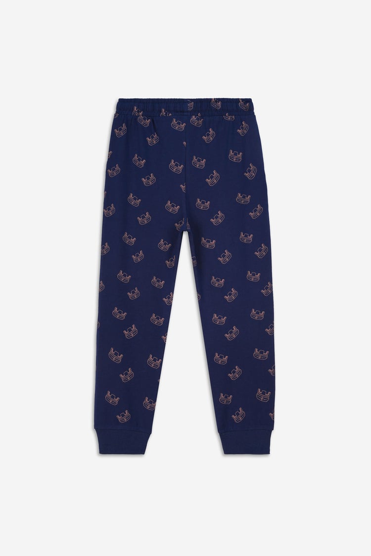 Boys Crown Print Jogger ( 12/18mths-7yrs)