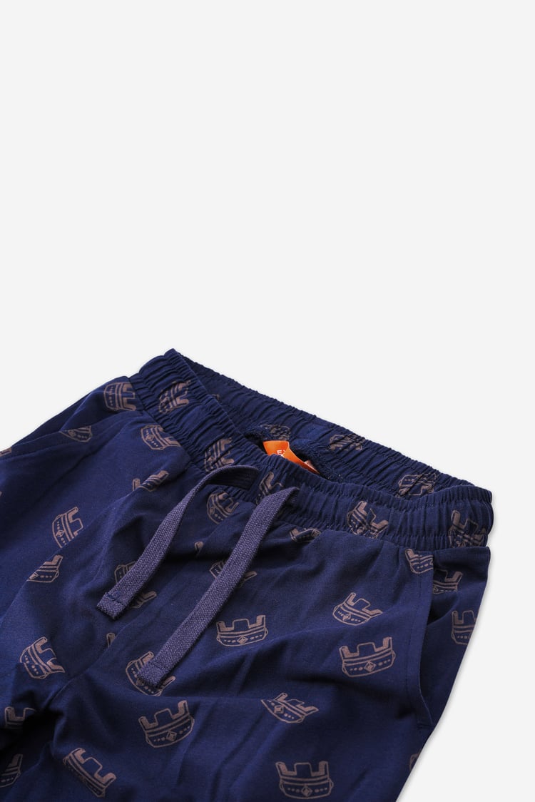 Boys Crown Print Jogger ( 12/18mths-7yrs)