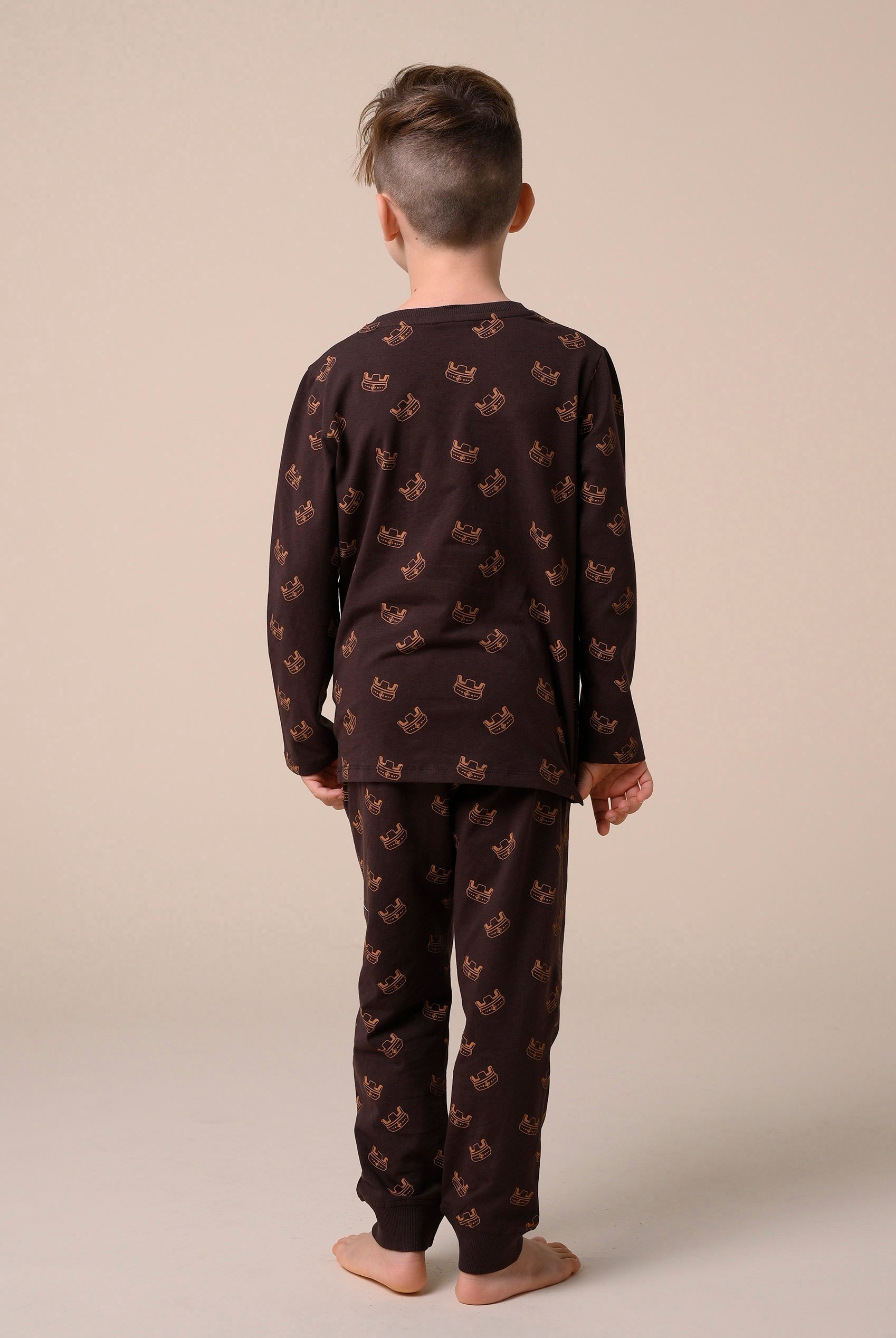 Boys Crown Print Jogger ( 12/18mths-7yrs)