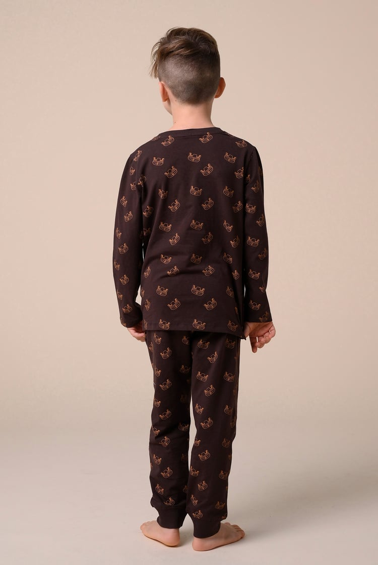 Boys Crown Print Jogger ( 12/18mths-7yrs)