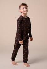 Boys Crown Print Jogger ( 12/18mths-7yrs)