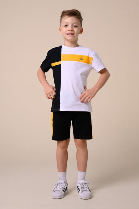 Boys Colour Block Shorts ( 3yrs-9yrs)