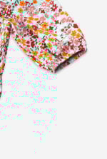 Girls Printed Smoky Tiered Dress ( 5yrs-11yrs)