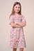 Girls Printed Smoky Tiered Dress ( 5yrs-11yrs)