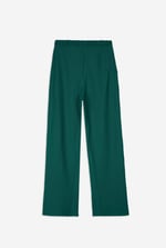 Womens Herringbone Wide Leg Trouser