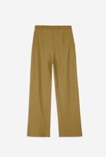 Womens Herringbone Wide Leg Trouser
