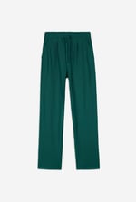 Womens Herringbone Wide Leg Trouser