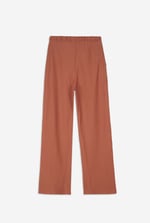 Womens Herringbone Wide Leg Trouser