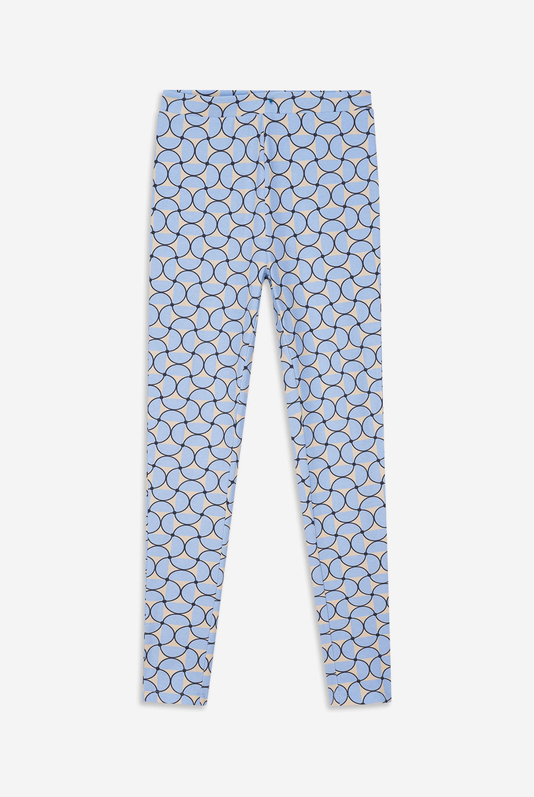 Womens Geometric Print Legging