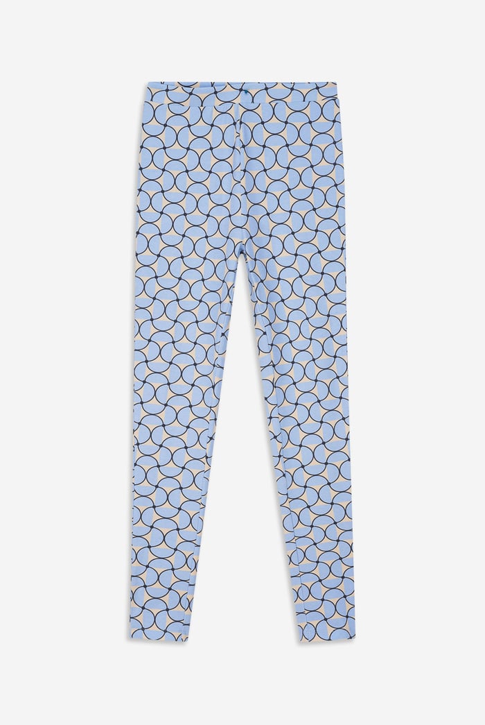 Womens Geometric Print Legging