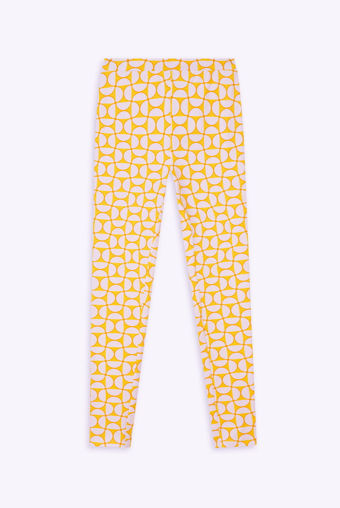 Womens Geometric Print Legging