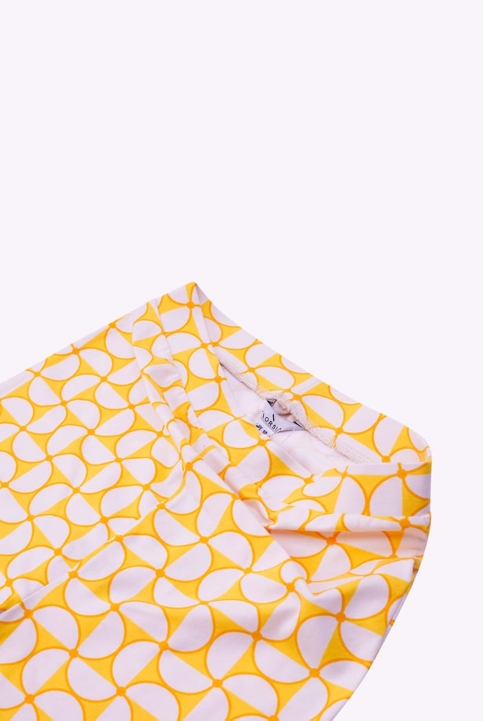 Womens Geometric Print Legging