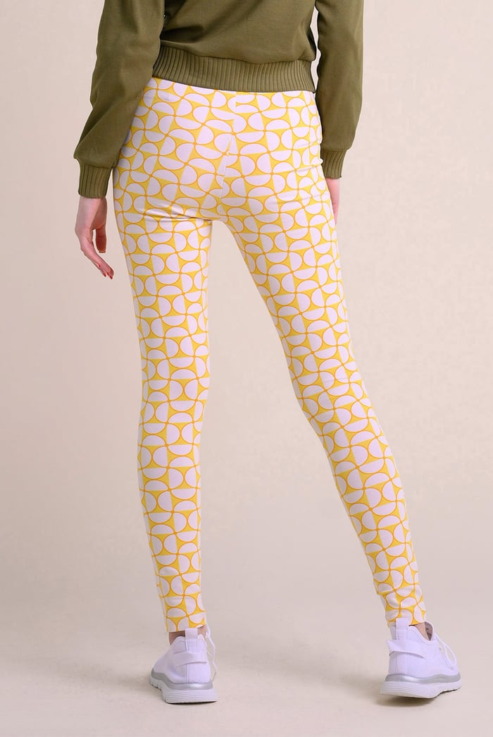Womens Geometric Print Legging