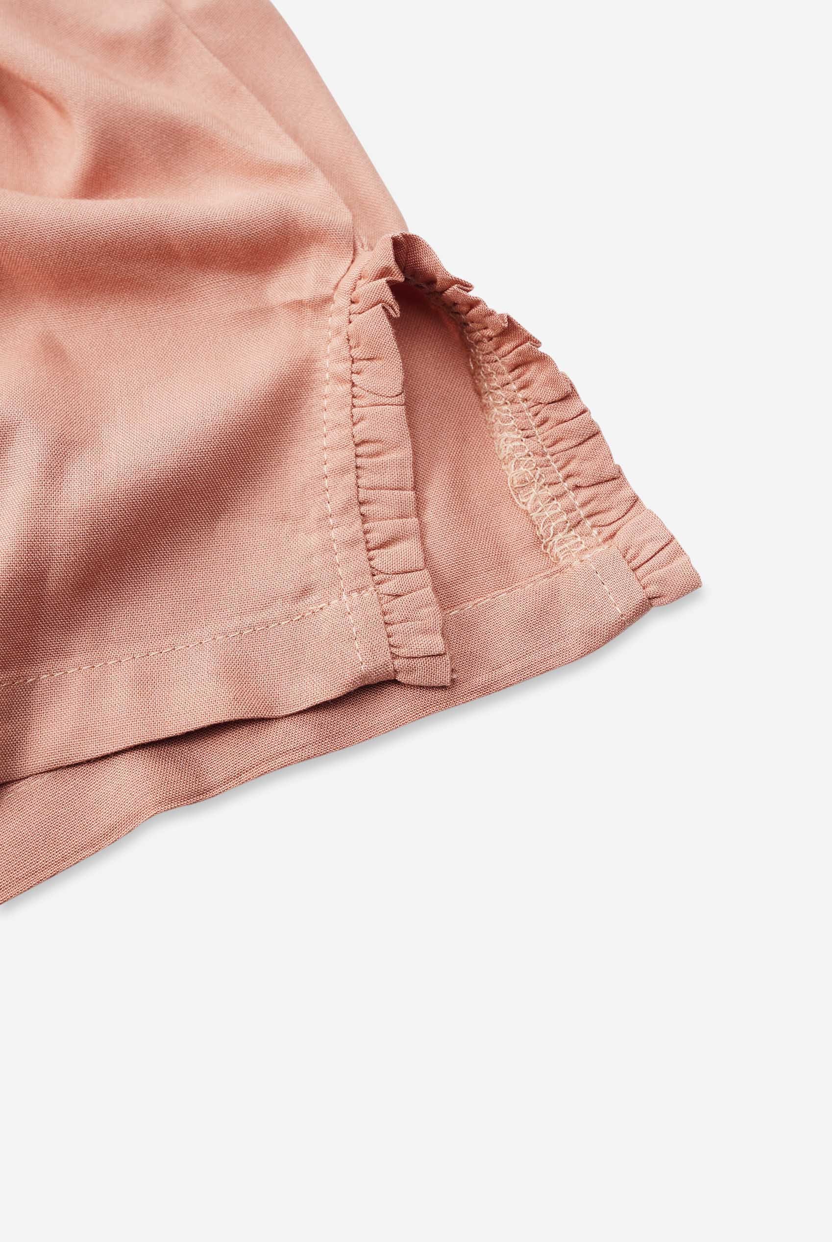 Womens Ruffle Stand Collar Tops