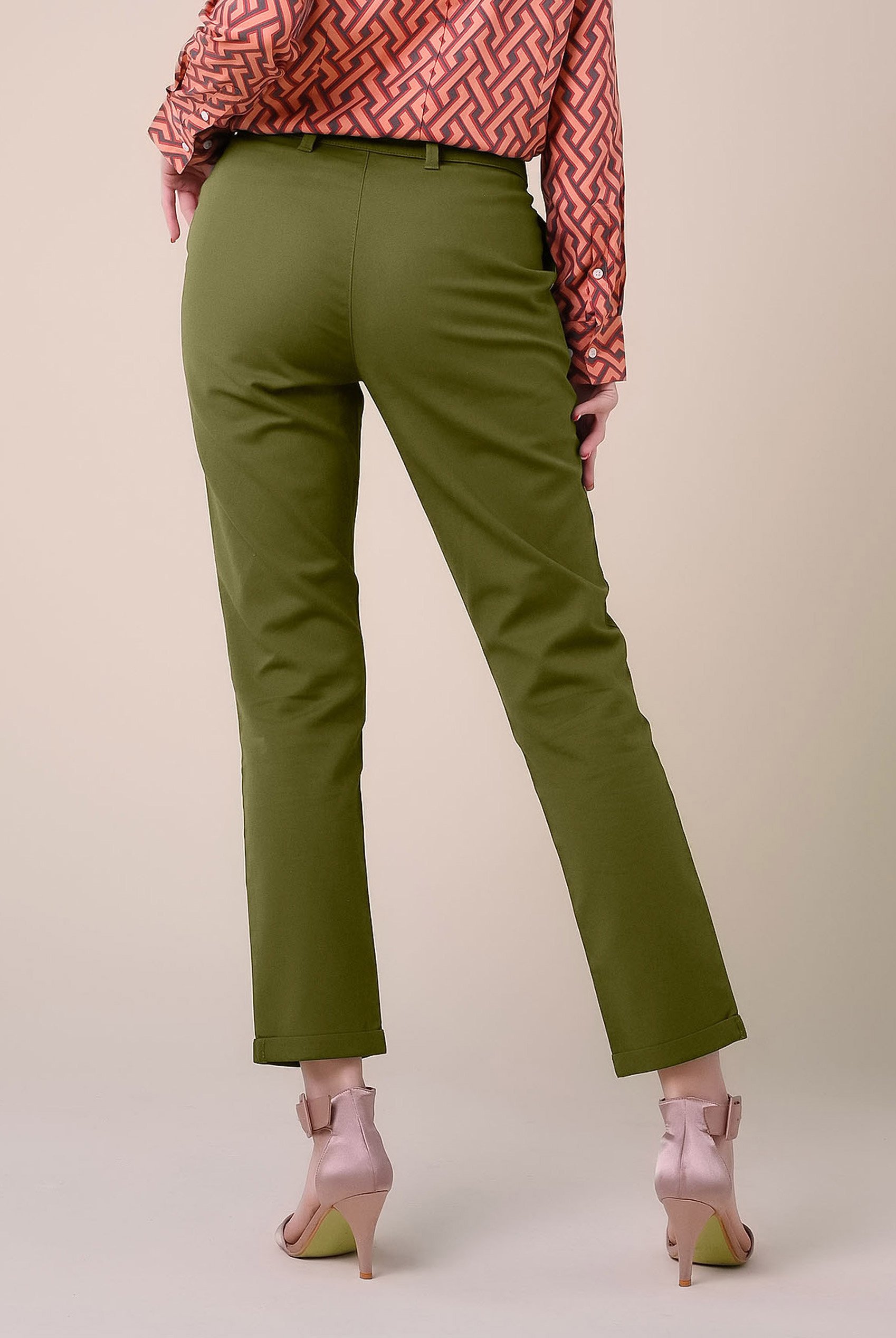 Womens Tapered Leg Trouser