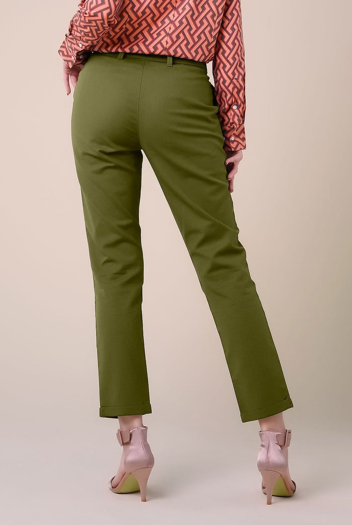 Womens Tapered Leg Trouser