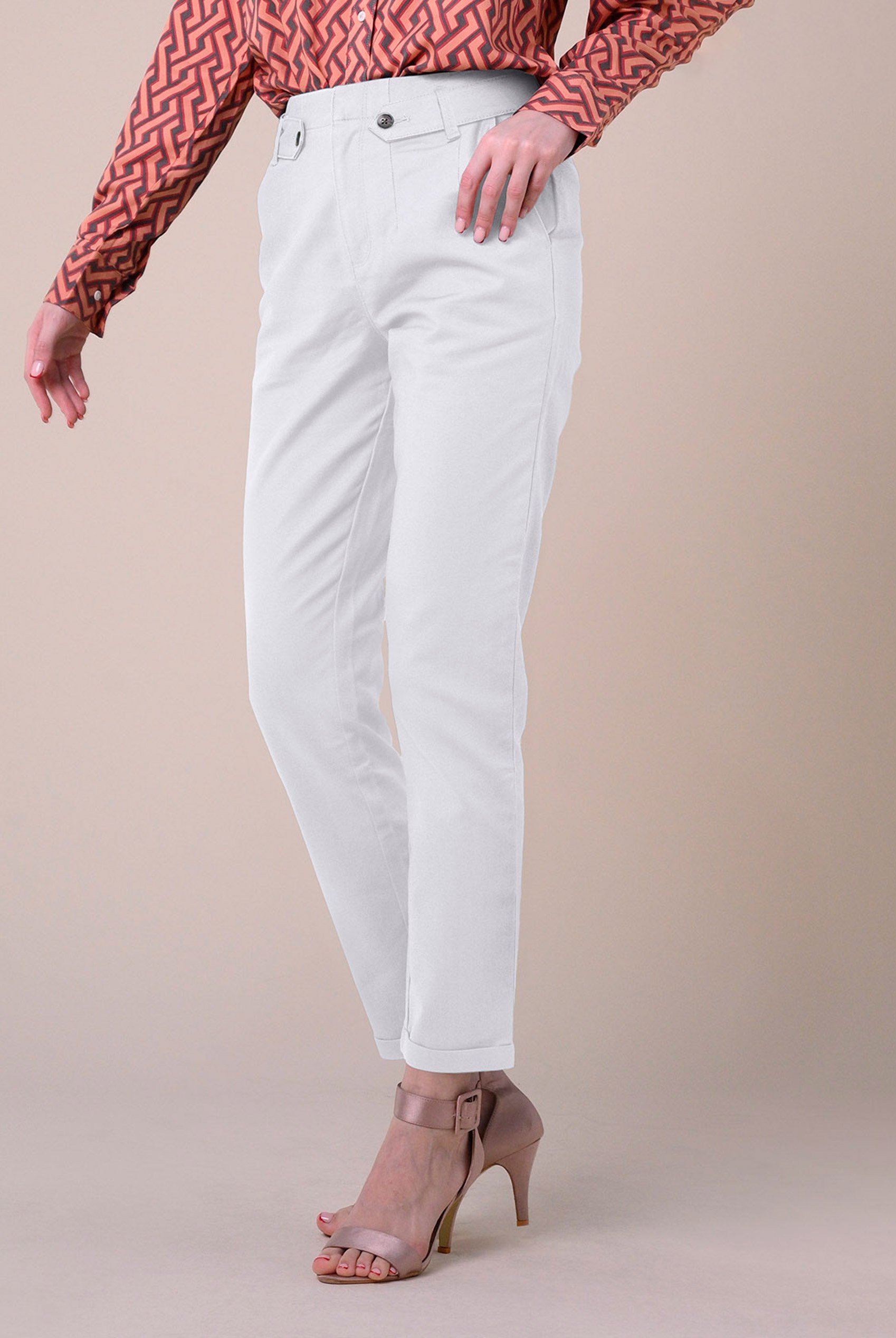 Womens Tapered Leg Trouser